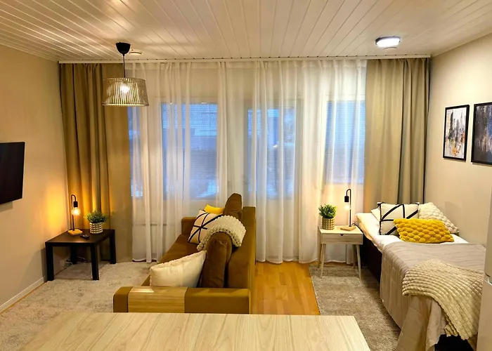 アパート Kivilinna - Liinavaatteet, Pyyhkeet Ja Loppusiivous Sisaeltyvaet Hintaan